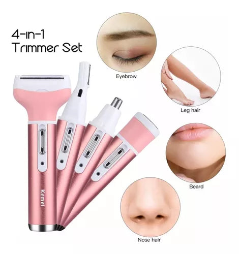 DEPILADORA DE DAMA GEMEEY 4 EN 1