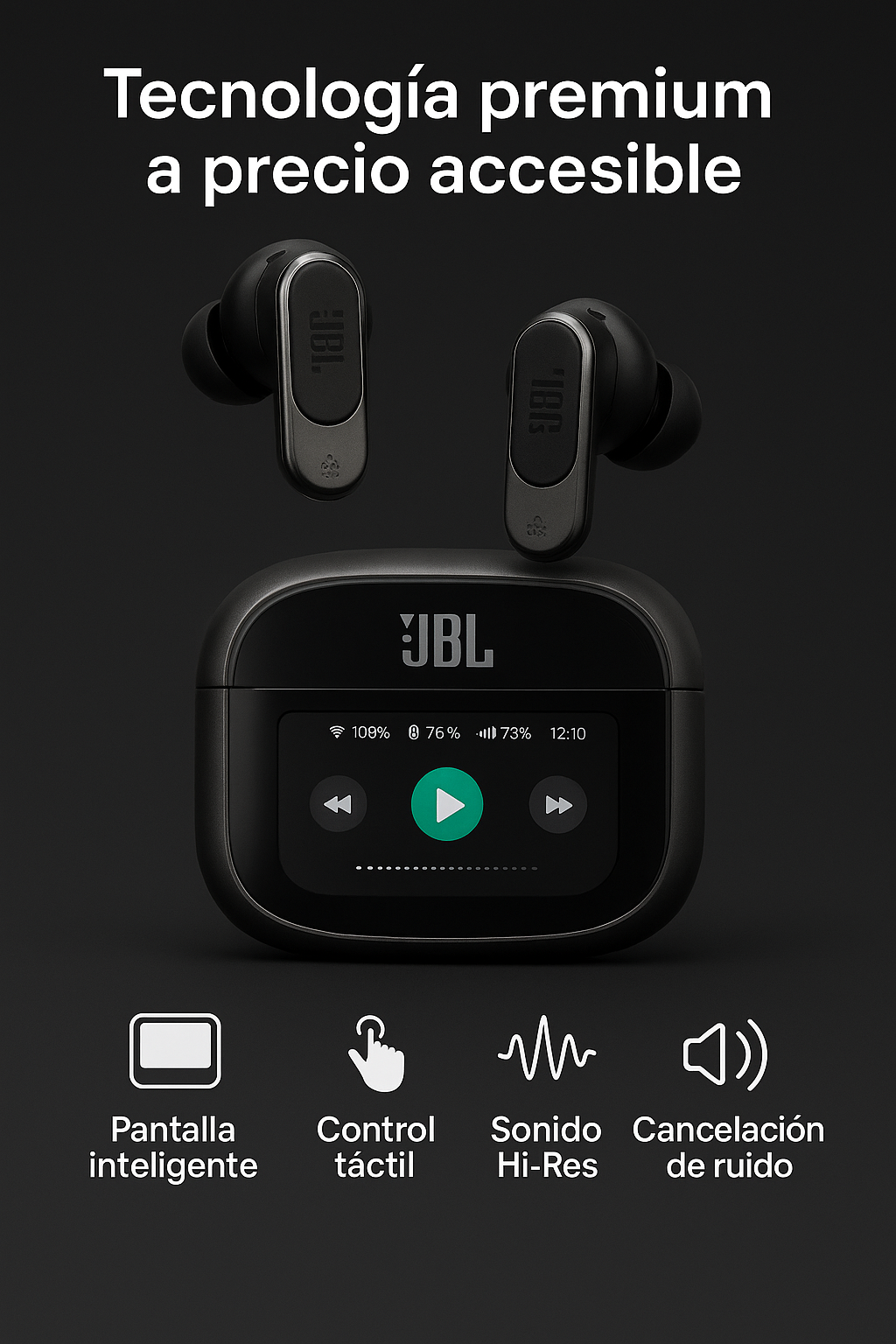 Audifonos Bluetooth Jbl Tour Pro 5