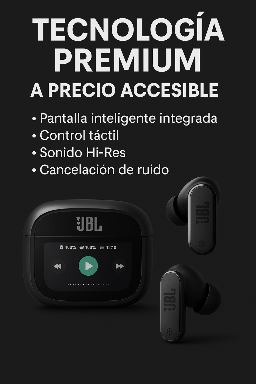 Audifonos Bluetooth Jbl Tour Pro 5