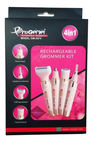 DEPILADORA DE DAMA GEMEEY 4 EN 1